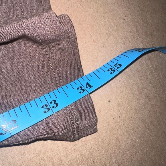 NUUDS $78 high waisted lounge pants mocha medium NEW - Picture 10 of 10